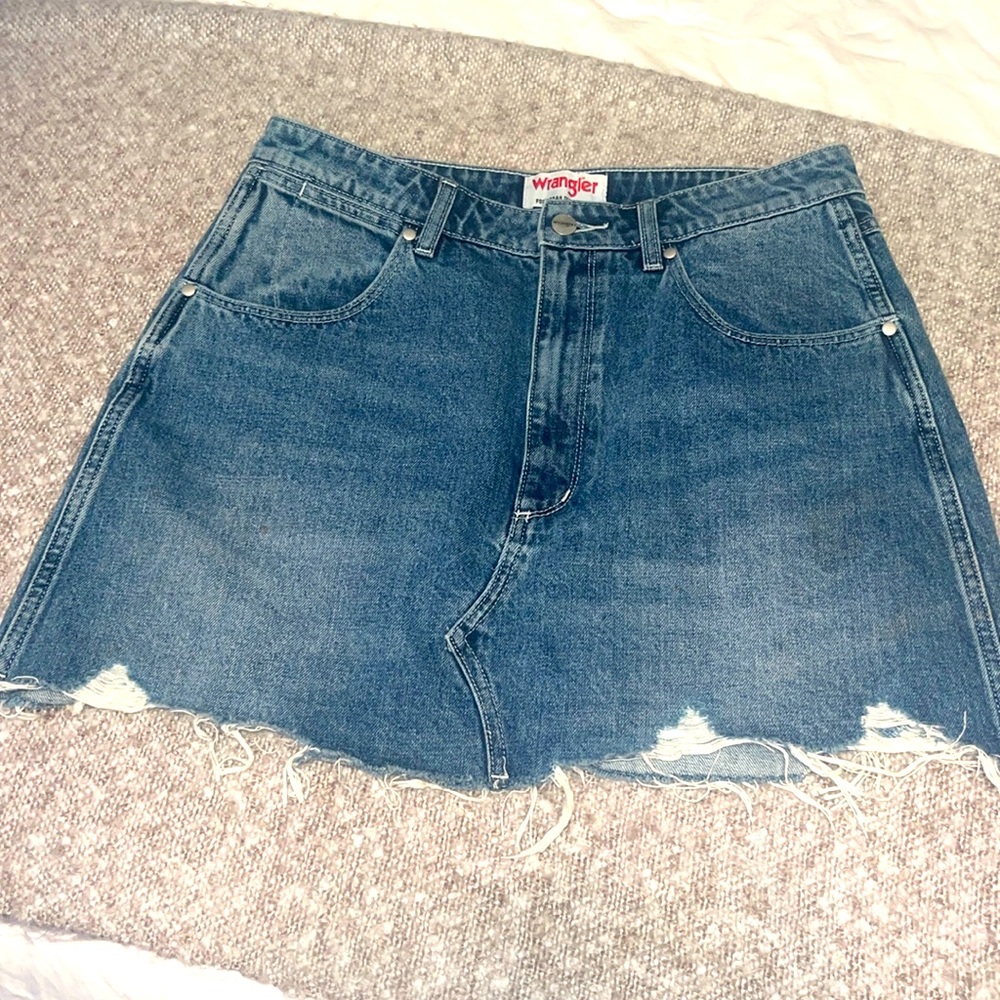Wrangler Denim Skirt - Sz 30